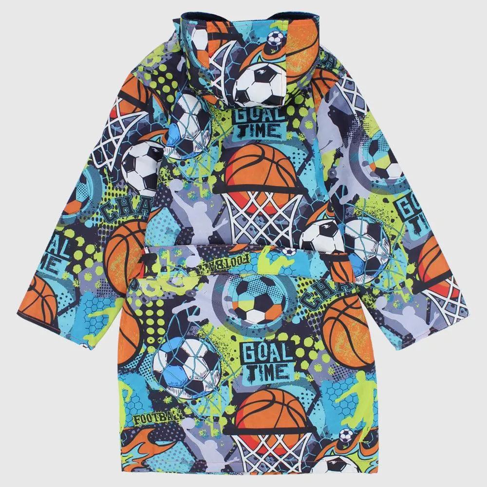 Ball Games Swim Robe