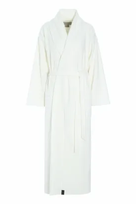 BATHROBE WOMEN MAXI - 7128 MAXI - OFF WHITE