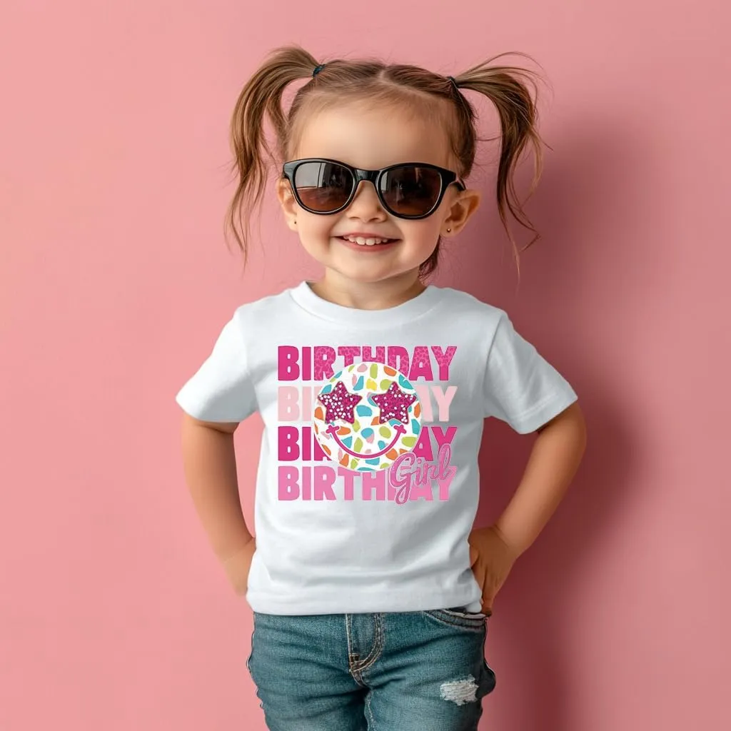 Birthday Girls Shirt - Toddler It's My Birthday T-Shirt for Baby Girls - Happy Cotton Tee for Kids