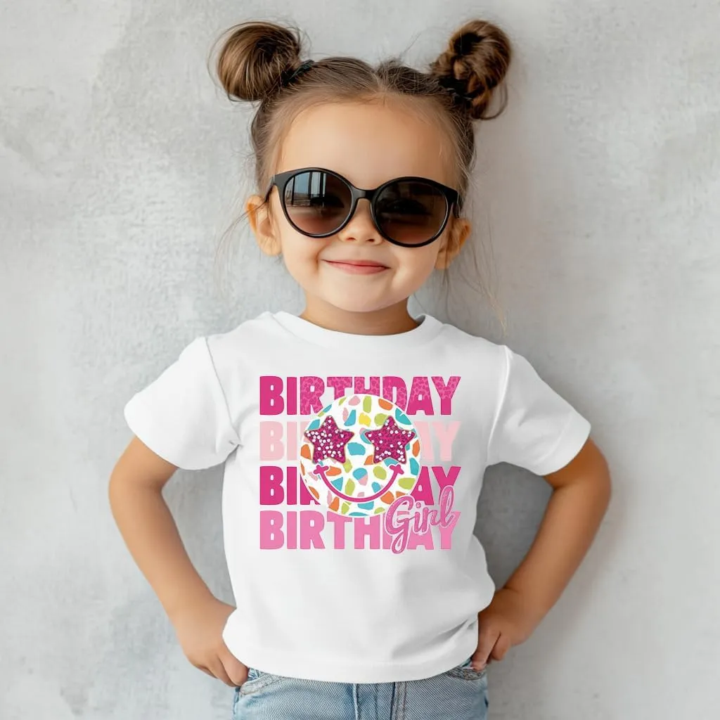 Birthday Girls Shirt - Toddler It's My Birthday T-Shirt for Baby Girls - Happy Cotton Tee for Kids
