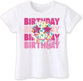 Birthday Girls Shirt - Toddler It's My Birthday T-Shirt for Baby Girls - Happy Cotton Tee for Kids