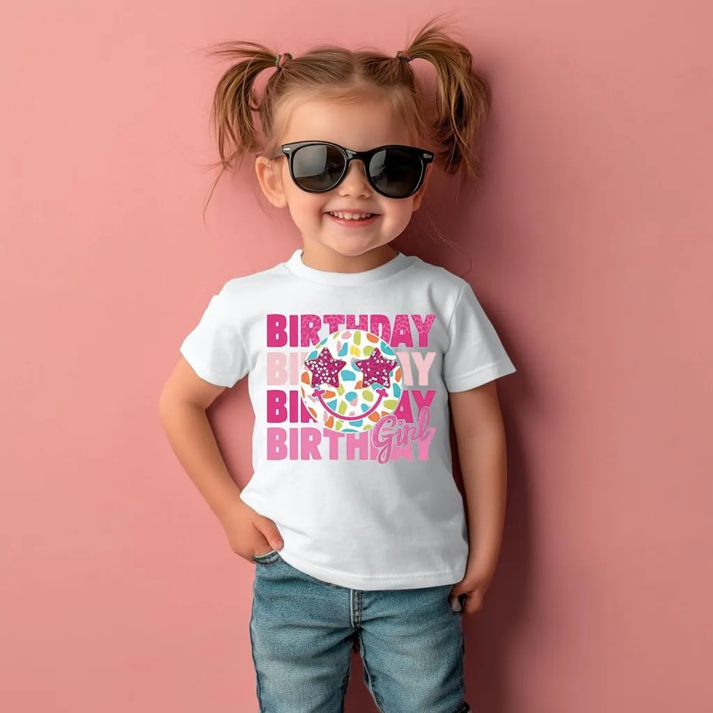Birthday Girls Shirt - Toddler It's My Birthday T-Shirt for Baby Girls - Happy Cotton Tee for Kids