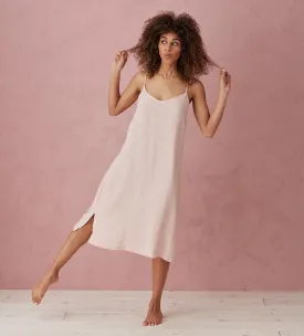 Blush Pink 100% Linen Nightwear