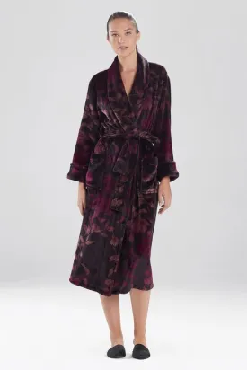 Cashmere Fleece Ombre Petal Robe