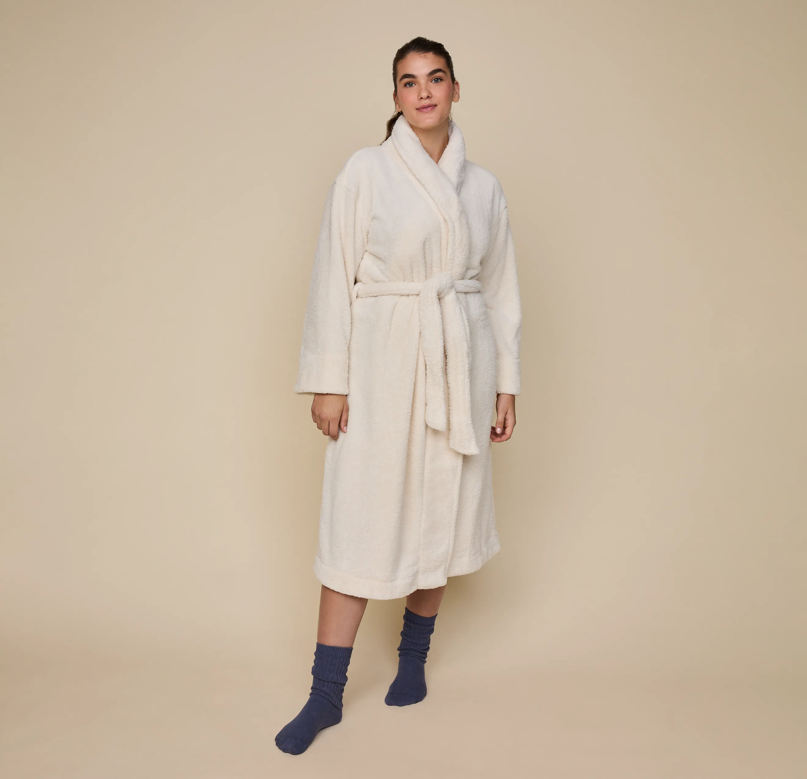 Cozy Robe - Cream