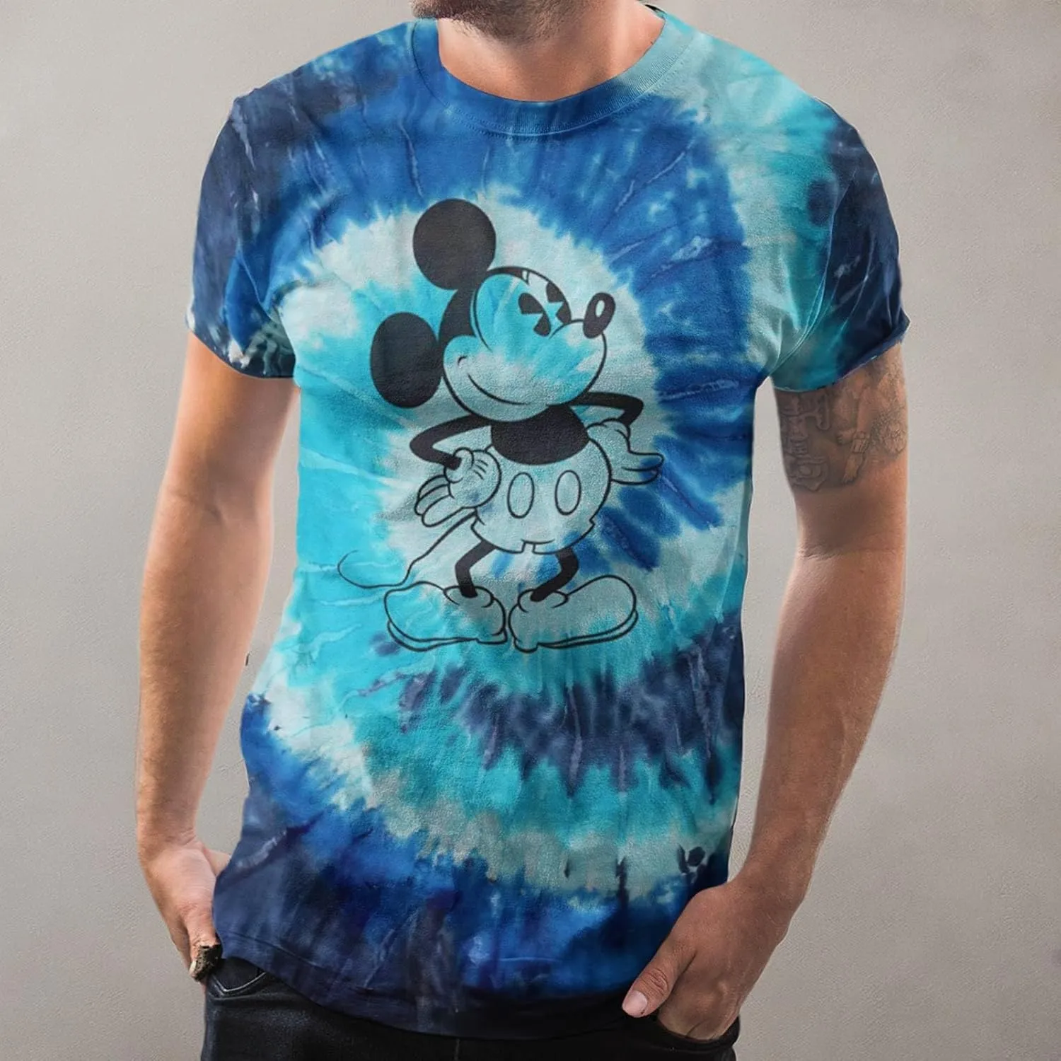 Disney Men's Giant Mickey Mouse Tee