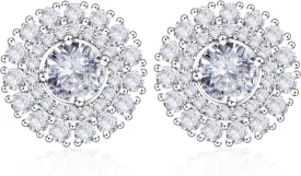 Earrings Holy Stud Earrings for Girls/Women, Sliver Gold Wedding Earrings for Bridesmaids