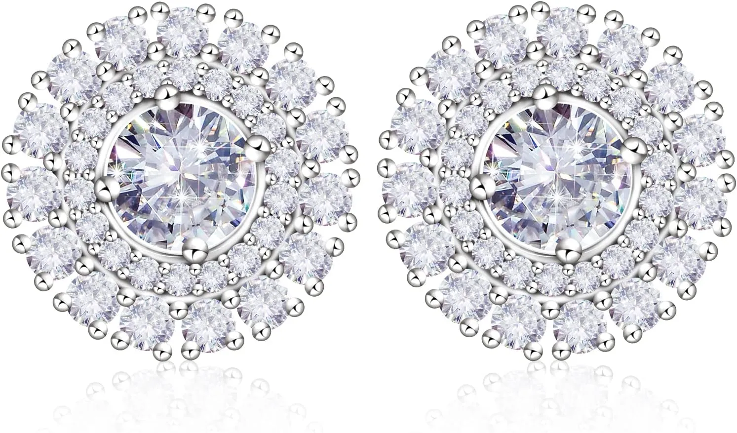 Earrings Holy Stud Earrings for Girls/Women, Sliver Gold Wedding Earrings for Bridesmaids