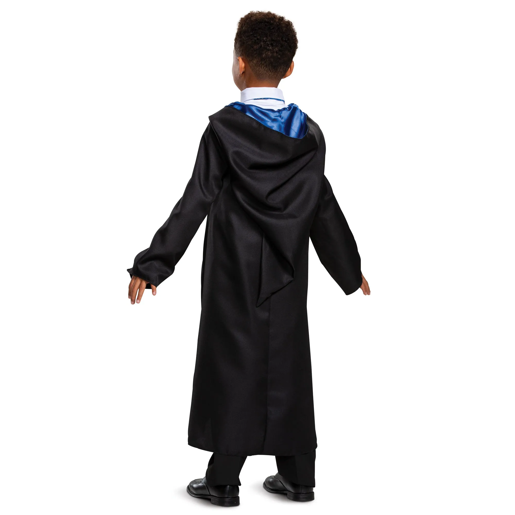 Harry Potter Ravenclaw Robe Costume for Kids, Black and Blue Robe