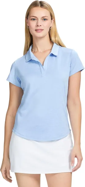 IZOD Women's Polo Shirt Performance Stretch Short Sleeve