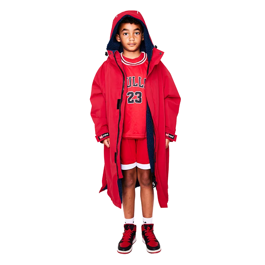 Kids Dry Pro Robe - Red
