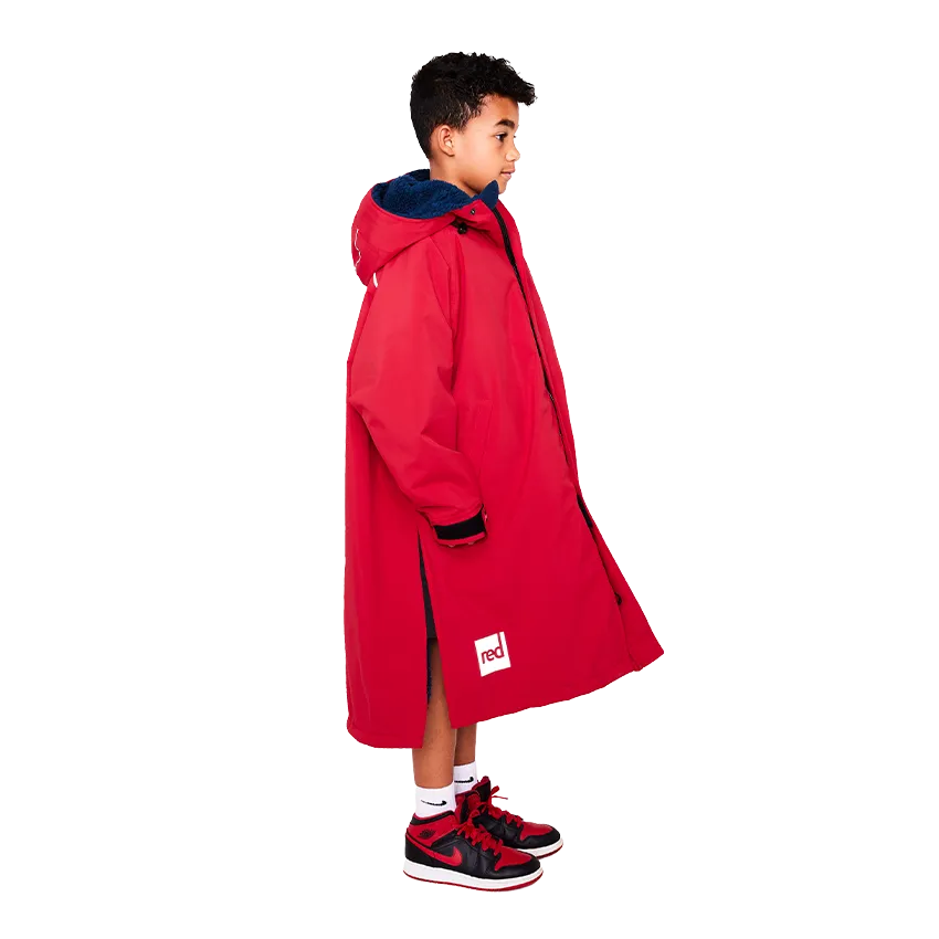 Kids Dry Pro Robe - Red