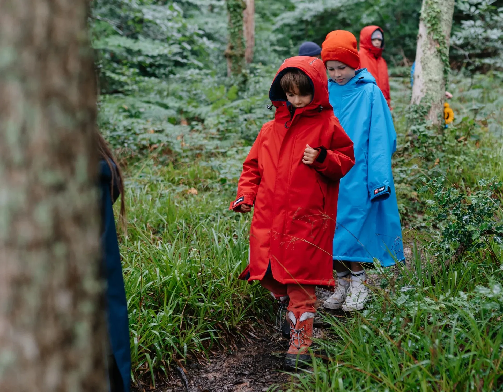 Kids Dry Pro Robe - Red