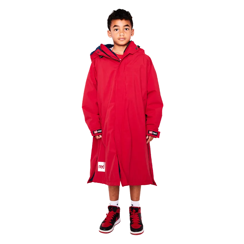 Kids Dry Pro Robe - Red