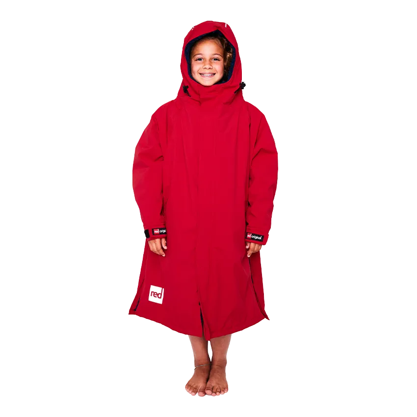 Kids Dry Pro Robe - Red