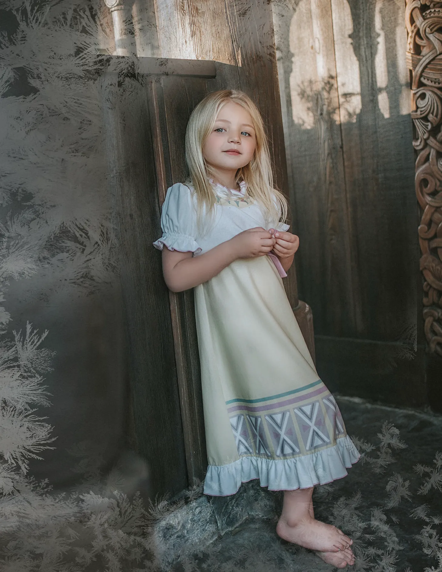 Little Ice Princess Gown