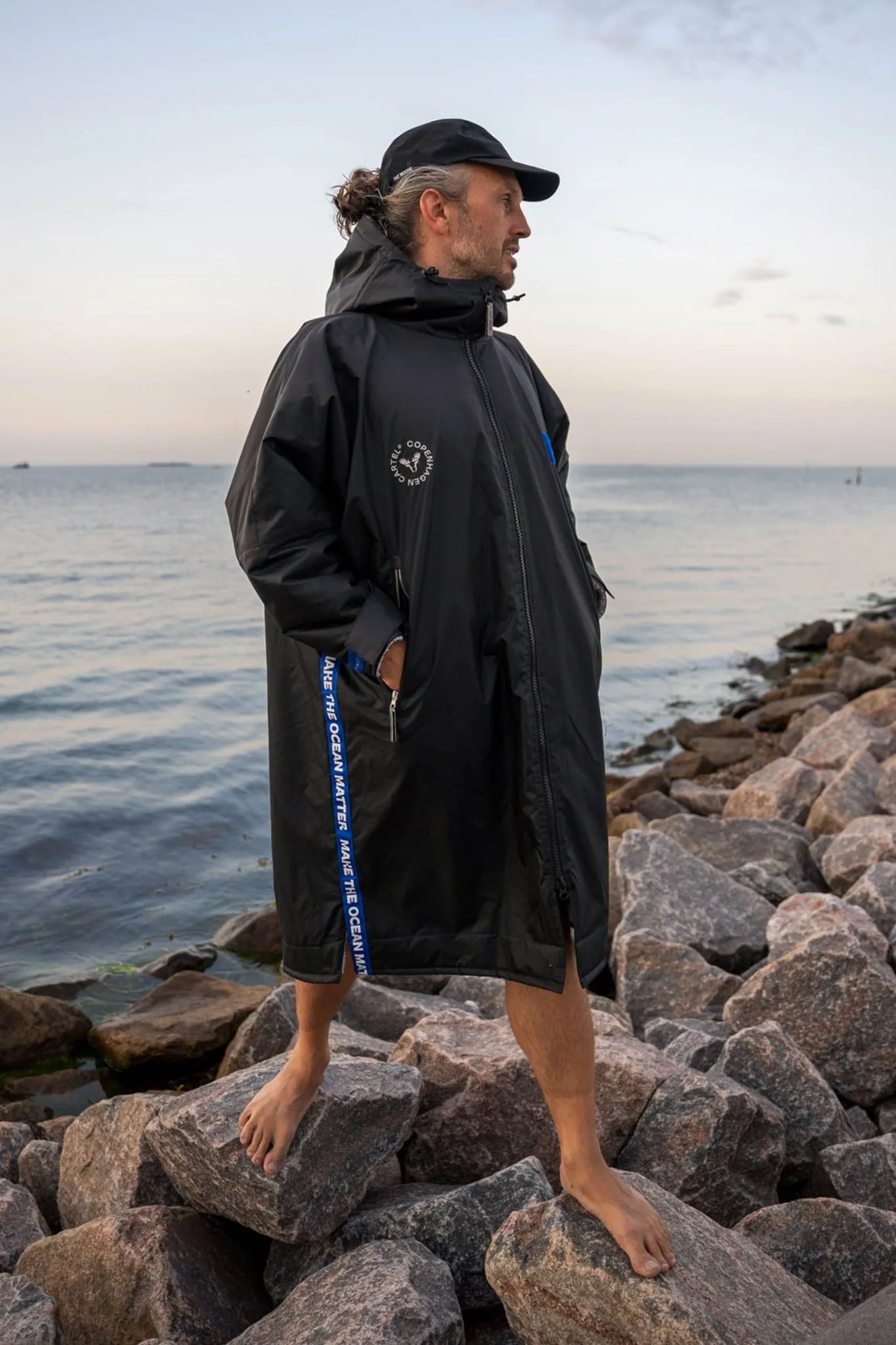 Marine Changing Robe Nero Black