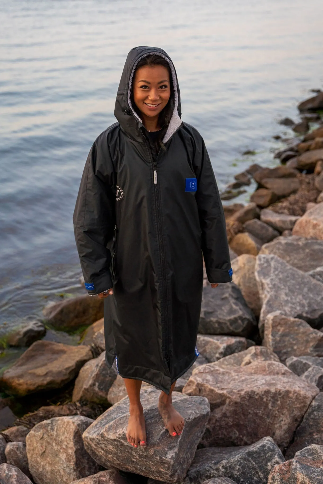 Marine Changing Robe Nero Black