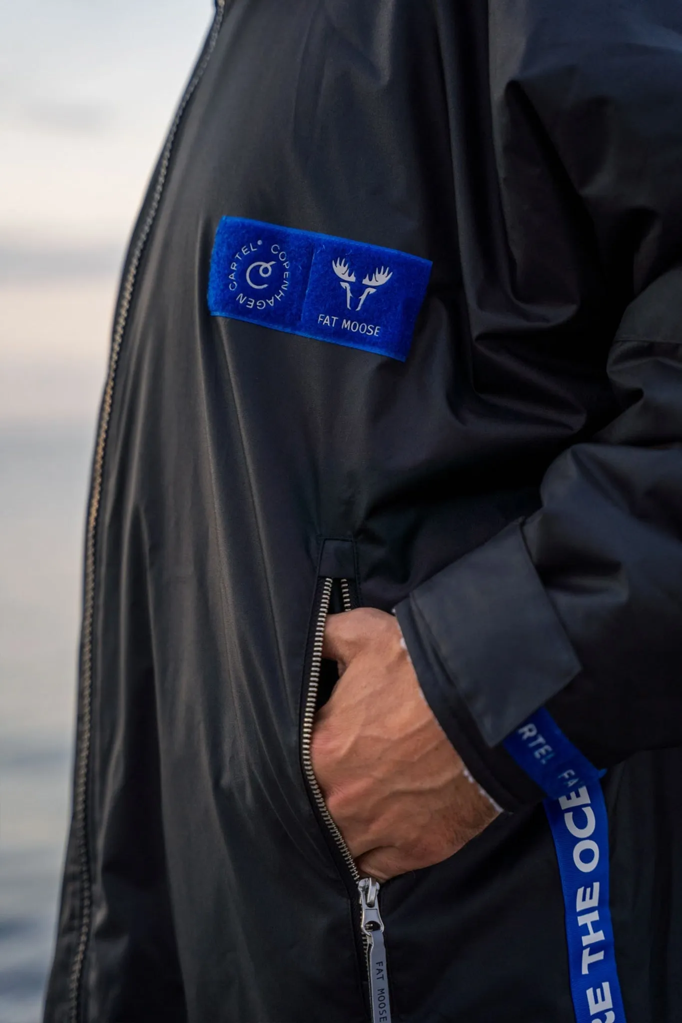 Marine Changing Robe Nero Black