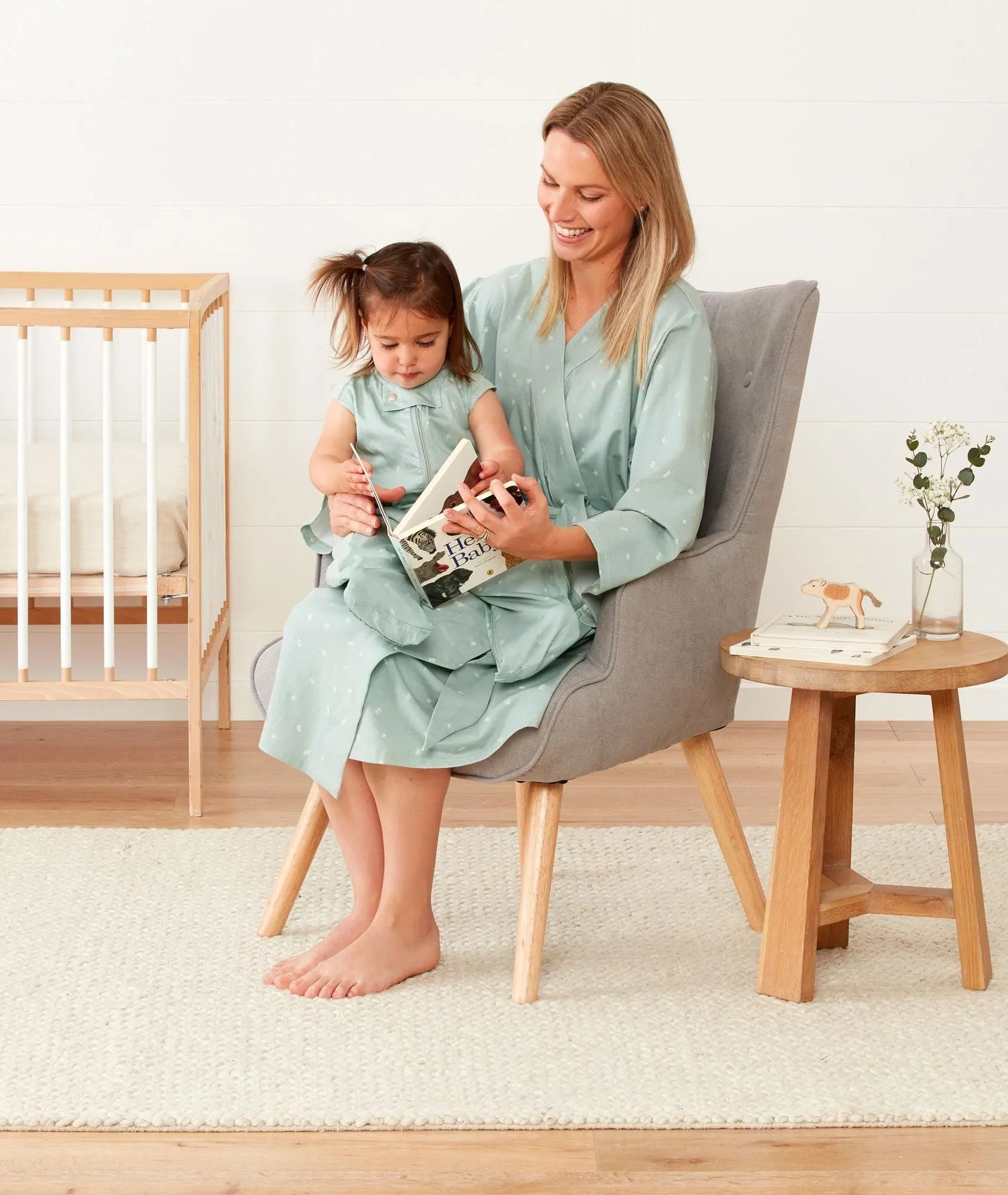Matchy Matchy Robe Sage