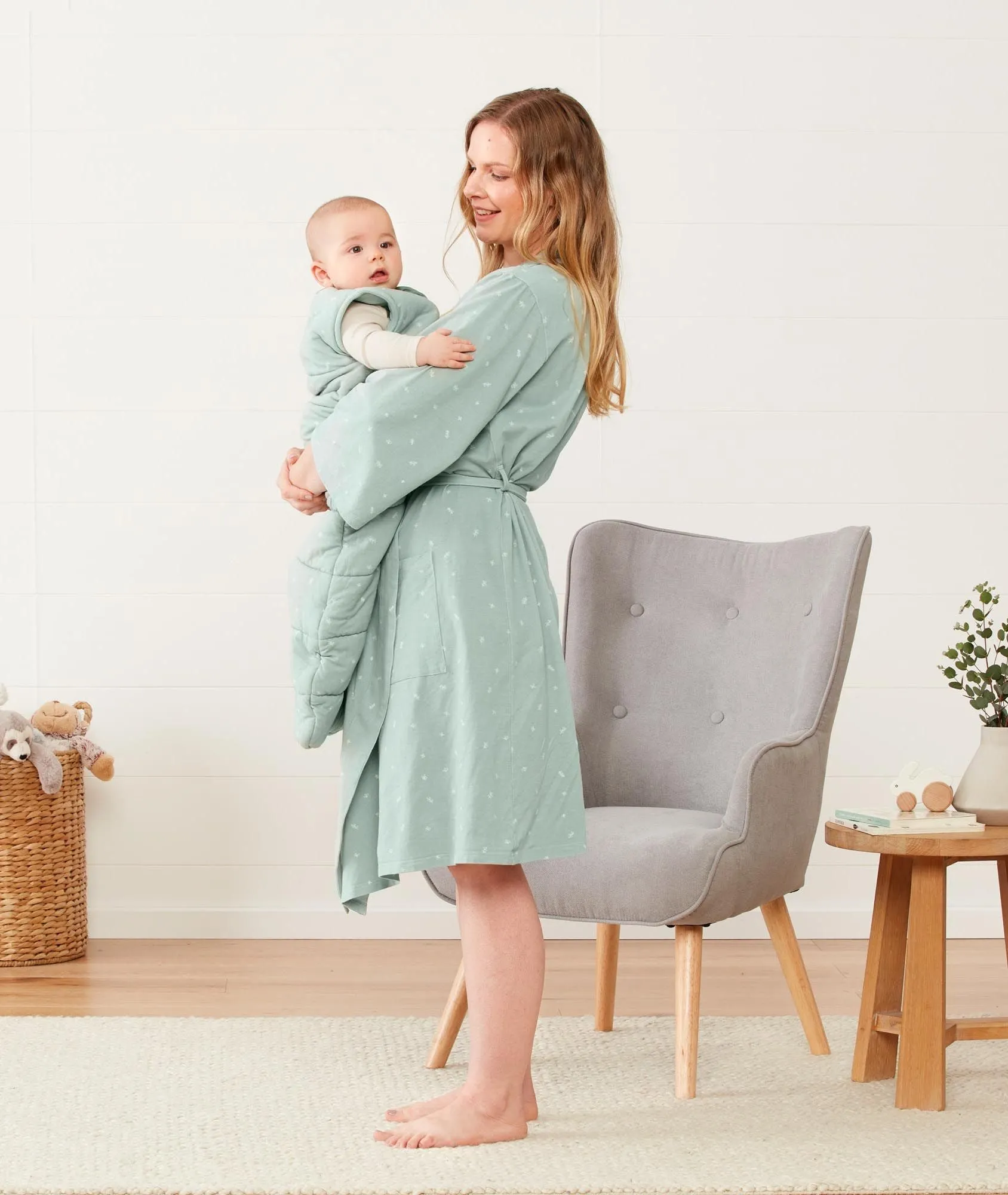 Matchy Matchy Robe Sage