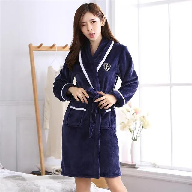 Men & Women's Elegant Lovers Robe/ Gown