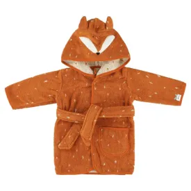 Organic Bathrobe - Mr Fox Age 1-2 Years