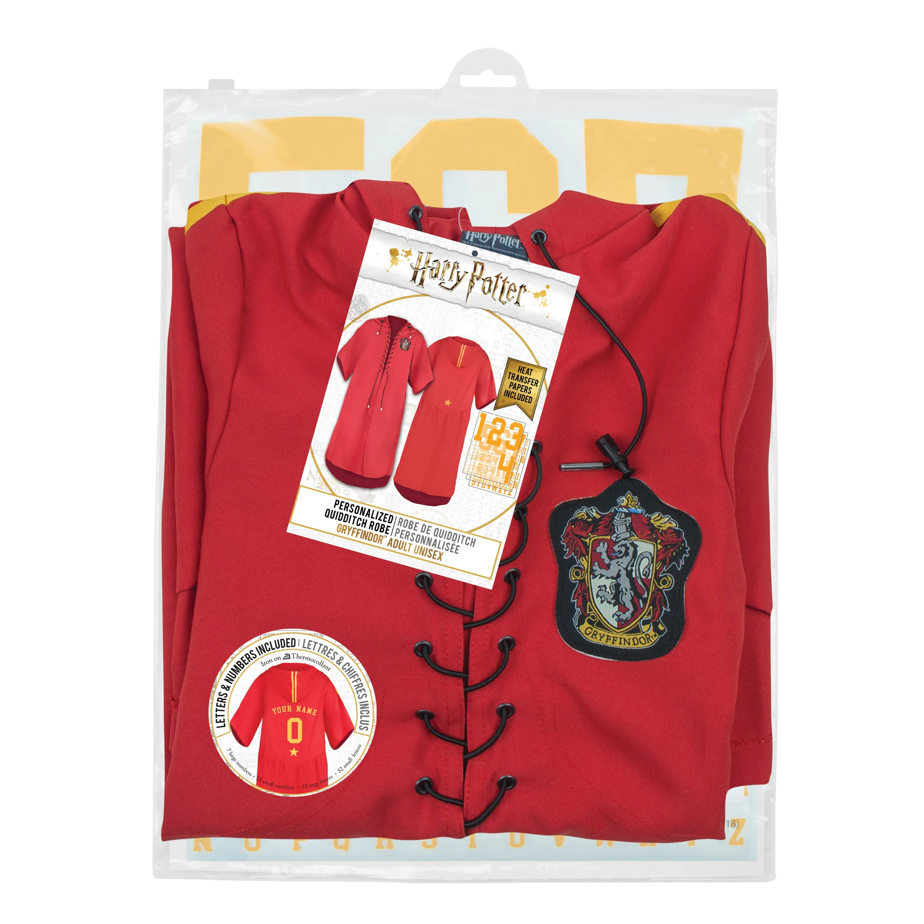 Personalised Gryffindor Quidditch Robe