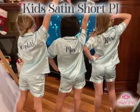 Personalized Kids Satin Short Pajama