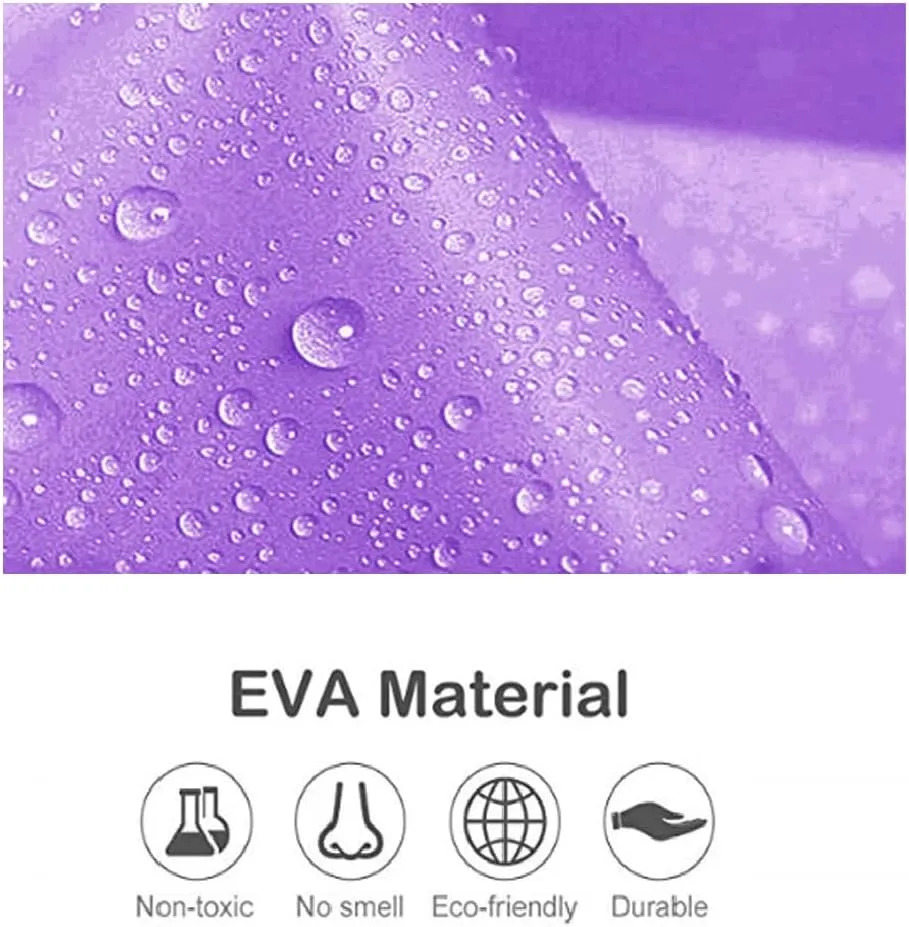 Raincoat Rain Poncho for Kids, 2-5 Pack Reusable EVA Rain Coats for 6-14 Boys Girls, Rain Jackets Gear with Hood