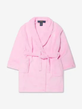 Ralph Lauren Girls Terry Robe in Pink
