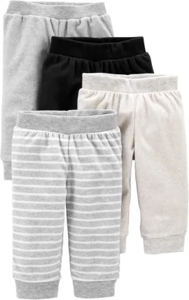 Simple Joys by Carter's unisex-baby 4-pack Fleece Pants