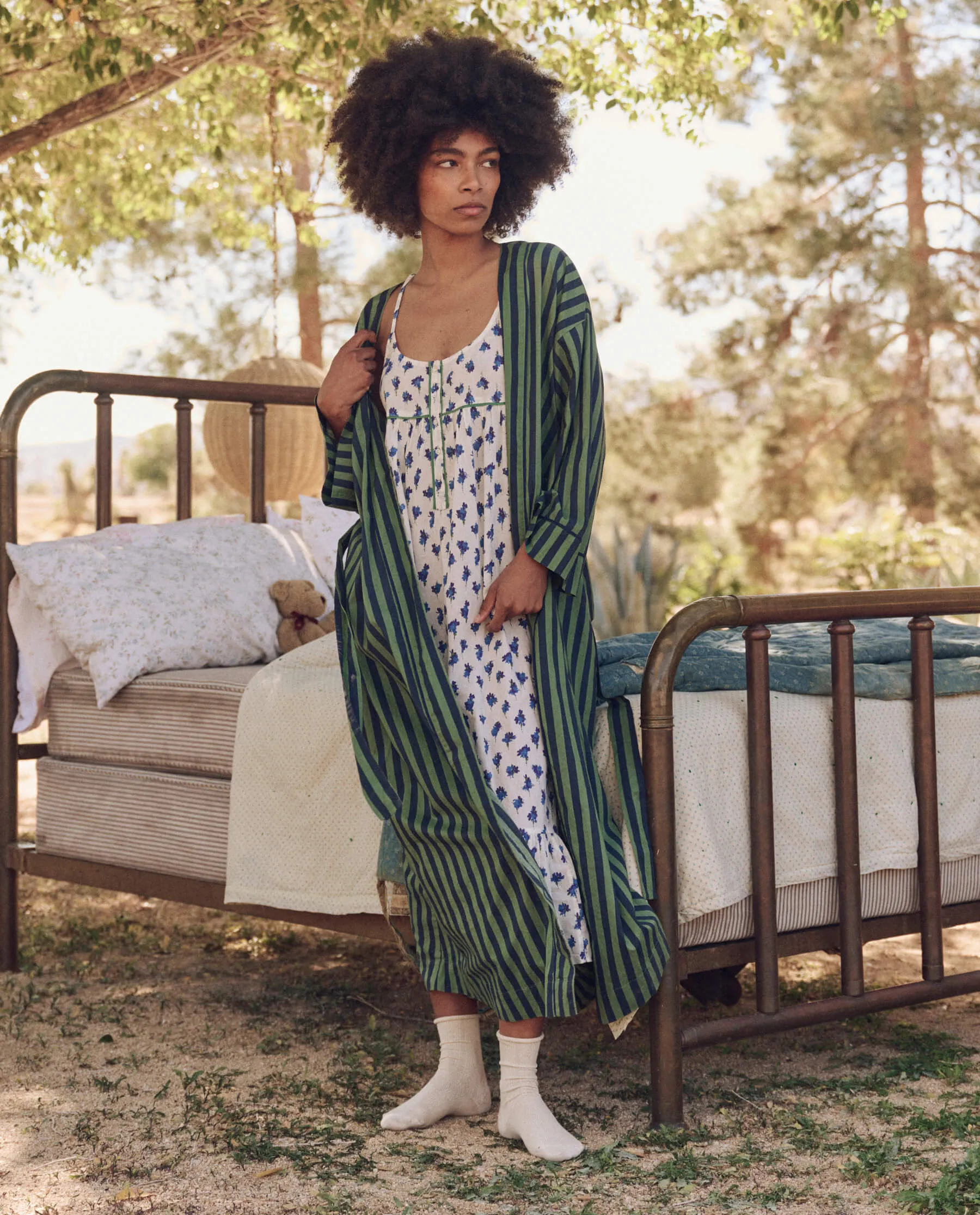 The Robe. -- Seaside Stripe