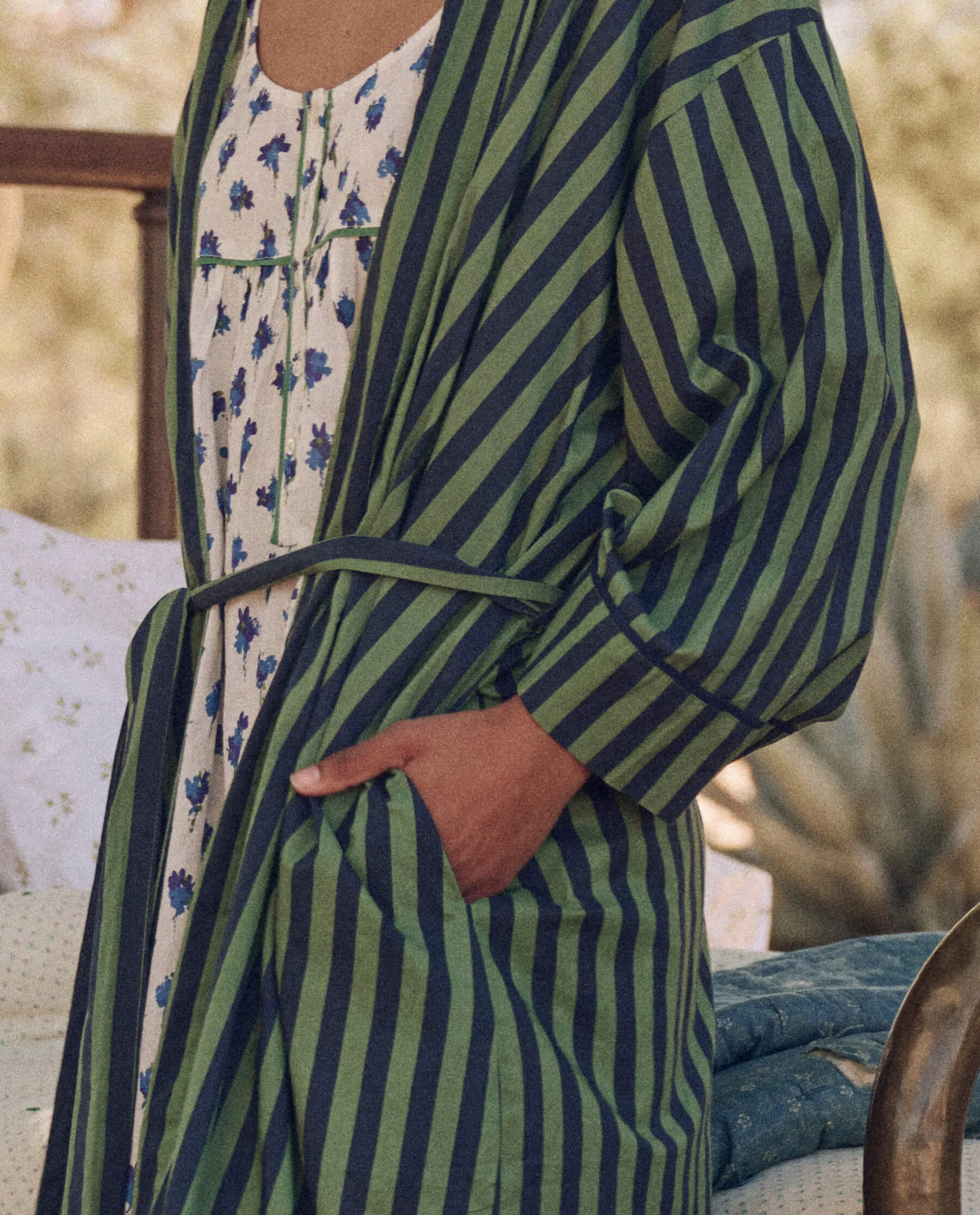 The Robe. -- Seaside Stripe