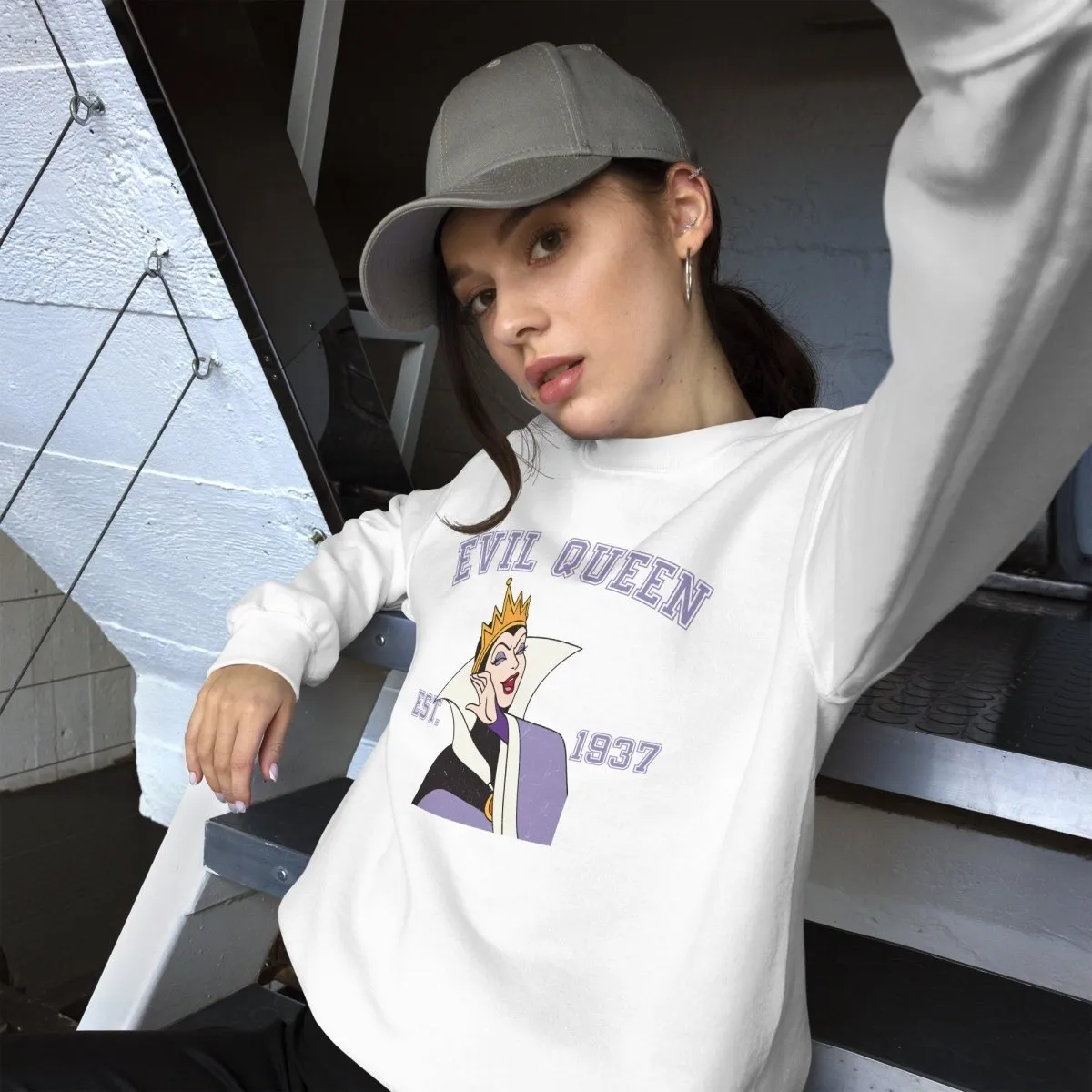 'Villains Varsity' Crewneck Sweatshirt